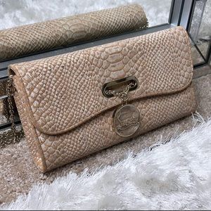 Christian Louboutin clutch bag